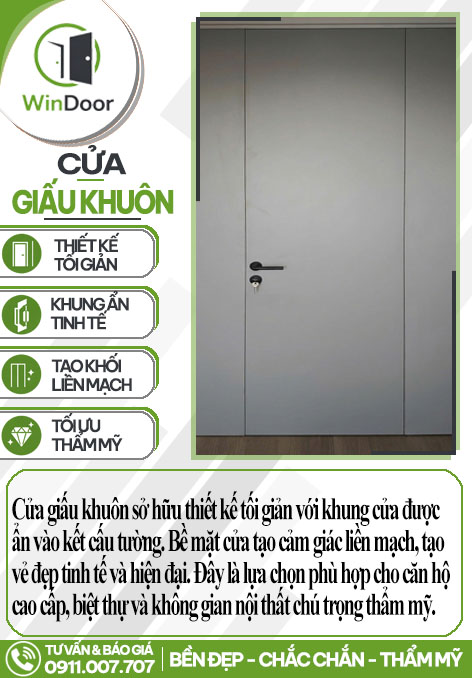 Cửa Giấu Khuôn