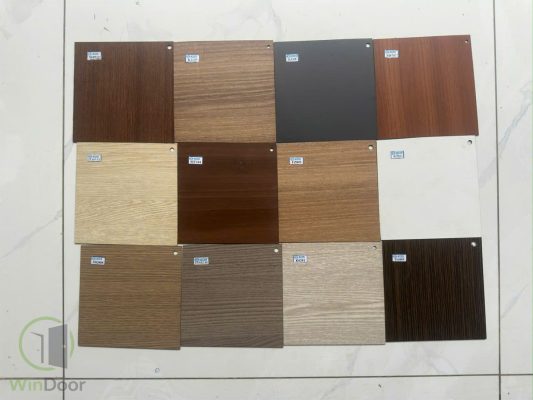 Bảng Màu Cửa Nhựa ABS Hàn Quốc Mới Nhất