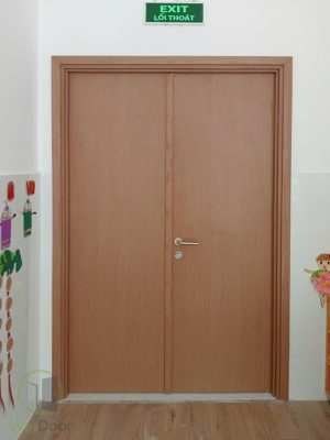 Cửa Gỗ Chống Cháy Tại Trường Mầm Non
