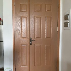 Cửa Gỗ Công Nghiệp HDF Màu C10