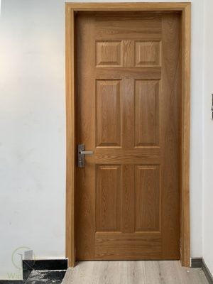 Cửa Gỗ Công Nghiệp HDF Veneer Ash