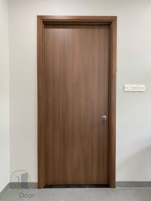Cửa Gỗ Công Nghiệp MDF Melamine Bề Mặt Vân Gỗ