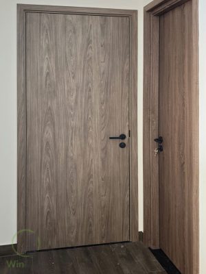 Cửa Gỗ Công Nghiệp MDF Melmine Vân Gỗ