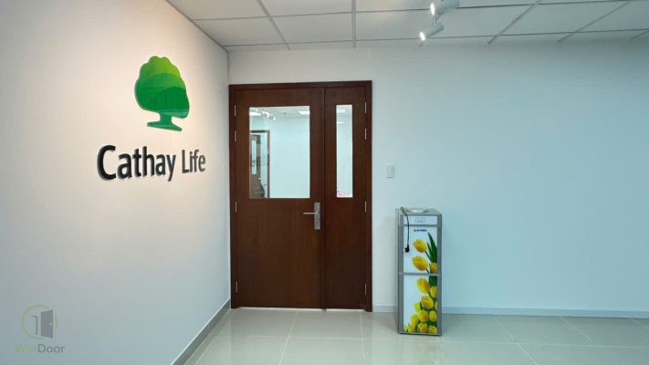 Cửa Gỗ Công Nghiệp MDF Tại Văn Phòng