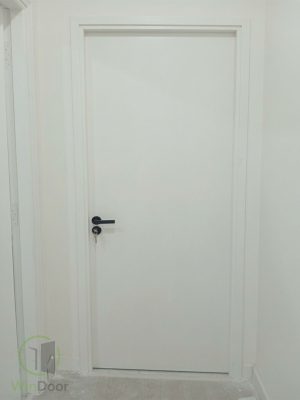 Cửa Gỗ MDF Laminate Màu Trắng