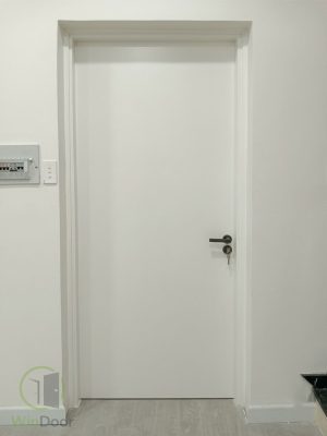 Cửa MDF Laminate Màu Trắng