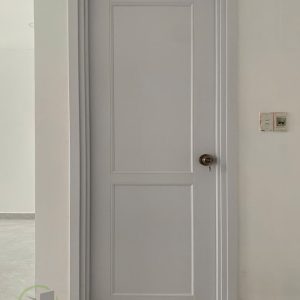 Cửa Nhựa Composite Màu Trắng Hiện Đại