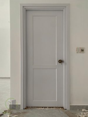 Cửa Nhựa Composite Màu Trắng Hiện Đại