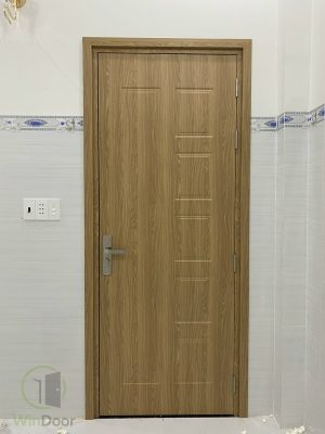 Cửa Nhựa Composite Phủ Film Vân Gỗ