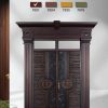 Cửa Thép Vân Gỗ KoffMann 2 Cánh