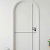 Cửa Vòm Nhựa Composite Màu Trắng