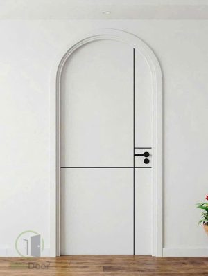 Cửa Vòm Nhựa Composite Màu Trắng