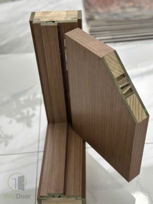 Mặt Cắt Cửa Gỗ Công Nghiệp
