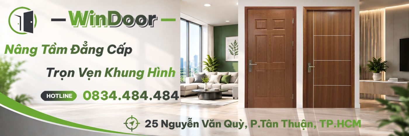 Windoor Cửa gỗ Công Nghiệp