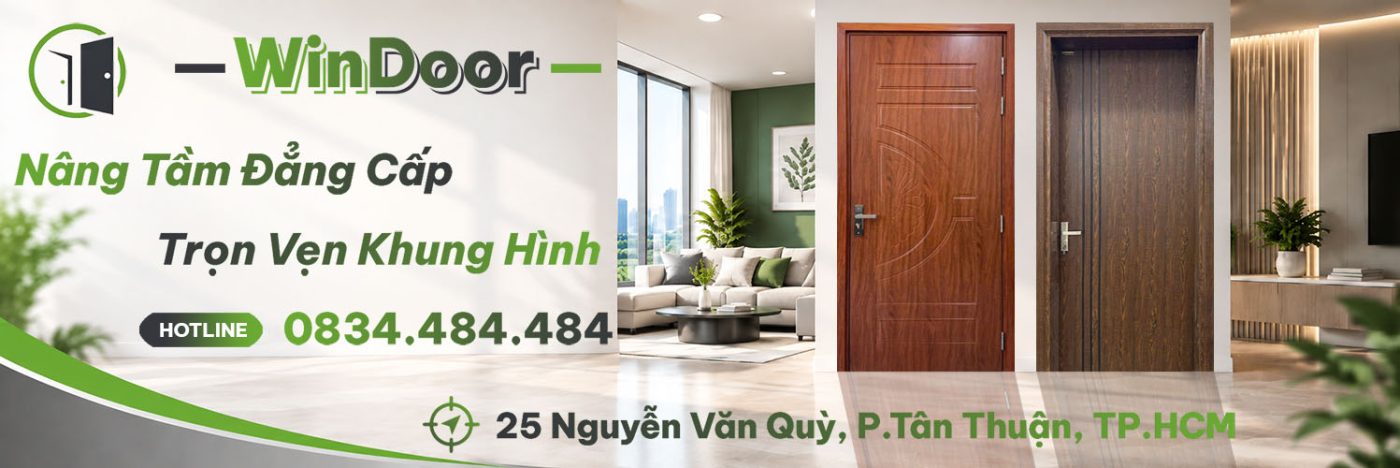 Windoor Cửa Thép Vân Gỗ